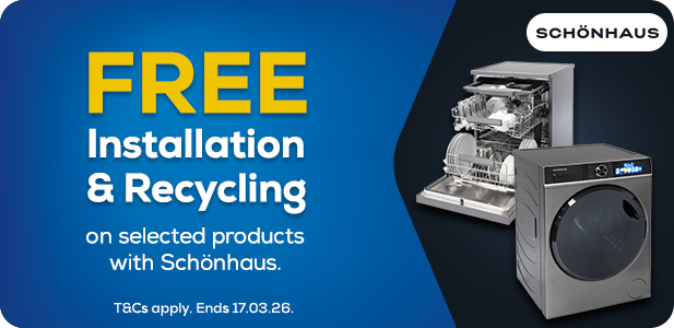 B2C Promo Block - 28.01-17.03 Schonhaus Free Installation & Recycling 28.01-17.03 - 869br250n