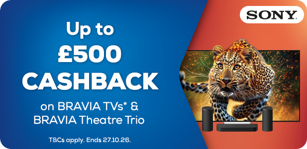 B2C Promo Block - 30.09-27.10 Sony Up to £500 Cashback - 869f4xwy8