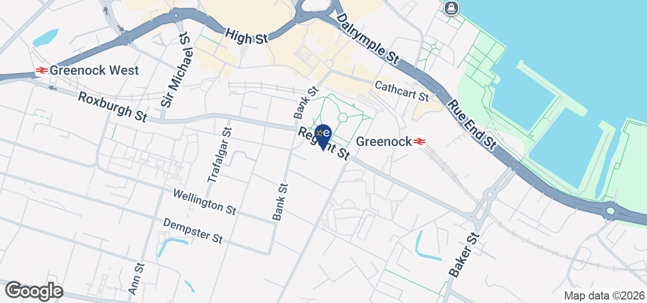Map showing location of The Service Centre