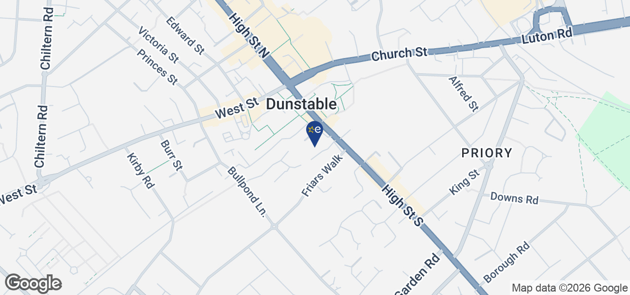 Map showing location of Square Deal TV Rentals
