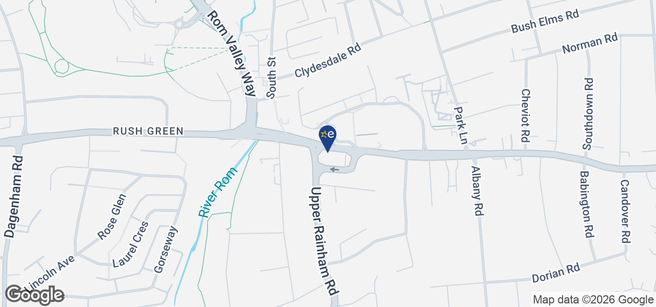 Map showing location of Stellisons – Hornchurch 