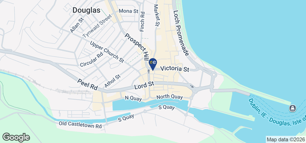 Map showing location of T H Colebourn Ltd