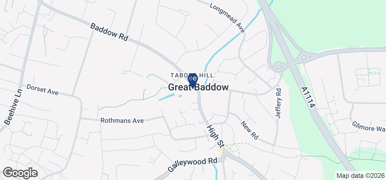 Map showing location of Thomsons Radio And TV