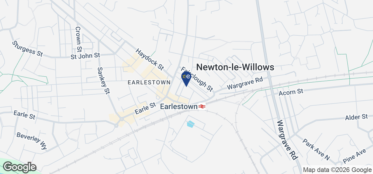 Map showing location of Tisdalls Electrical Ltd