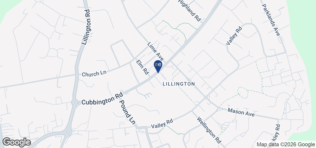 Map showing location of Ashley's