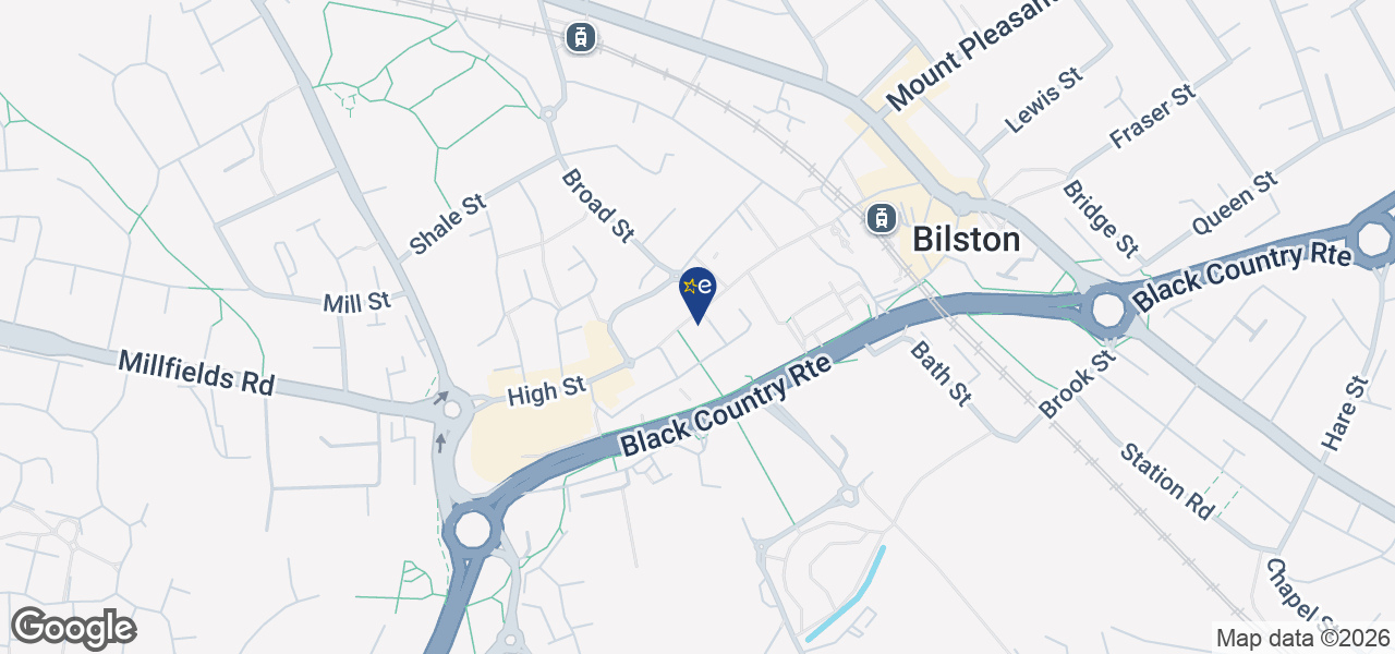 Map showing location of Tylers Of Bilston Ltd