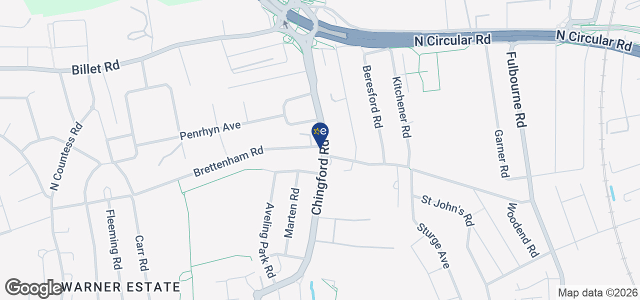 Map showing location of Van Haaren Appliance World Ltd