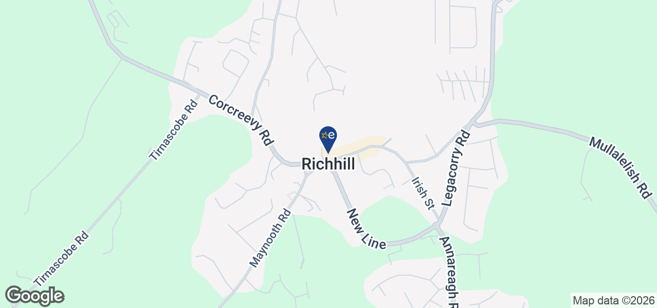 Map showing location of Wilson Electrical Richhill 