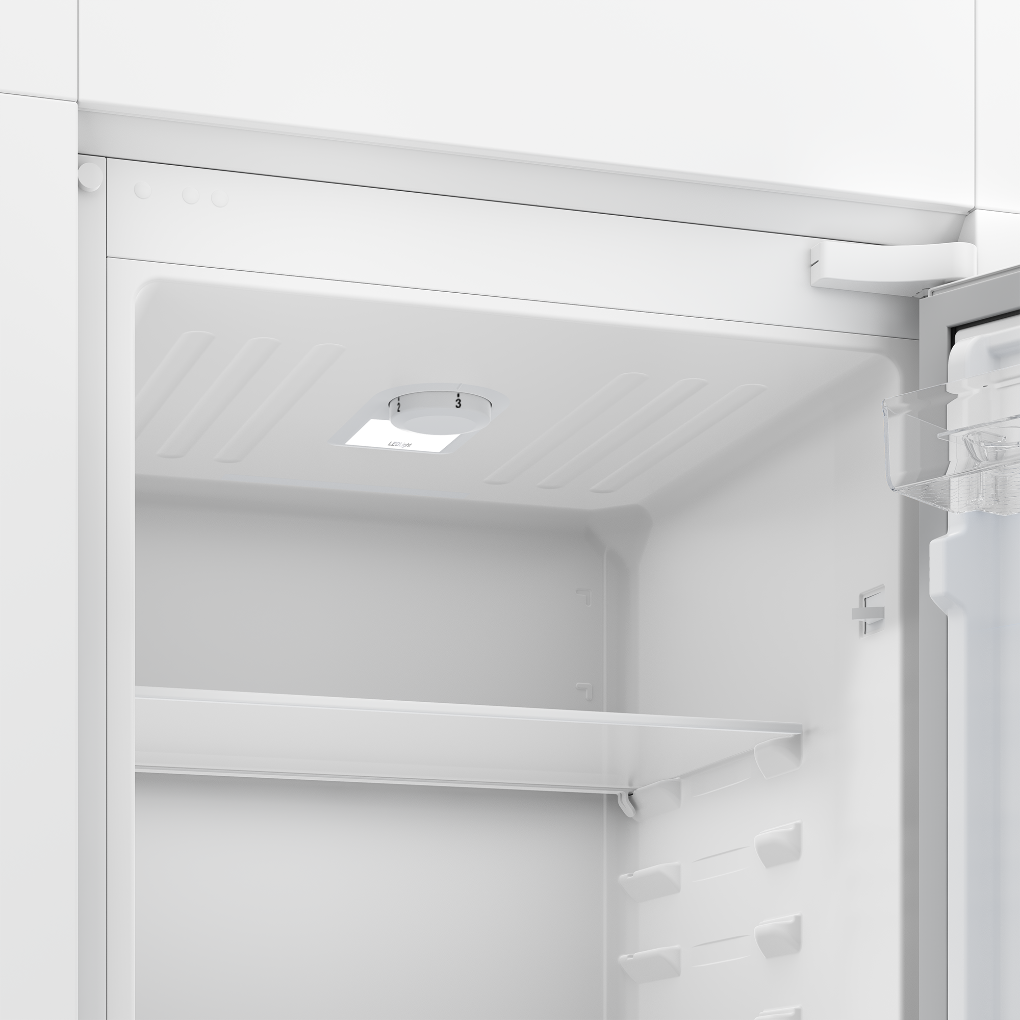 Zenith ZICSD355 54cm 50/50 Integrated Manual Fridge Freezer