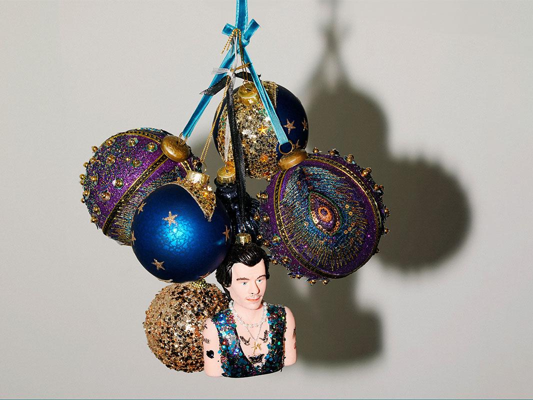 A set of quirky baubles