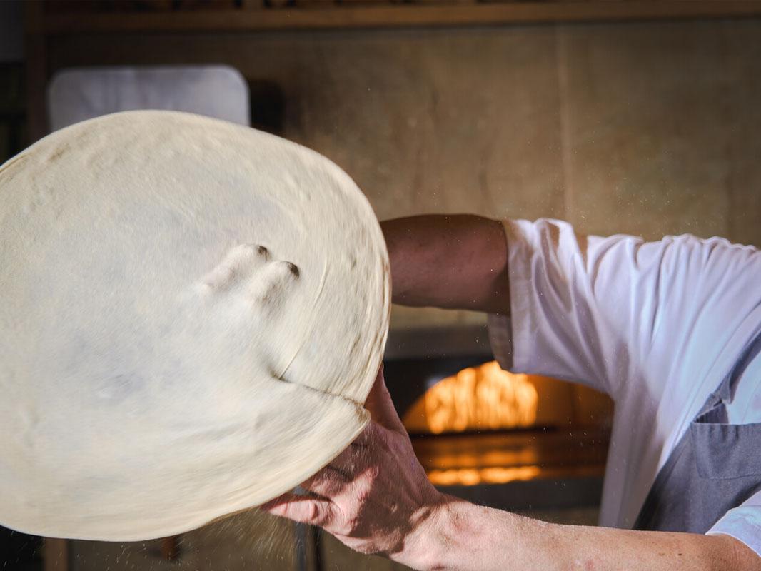 pizza making