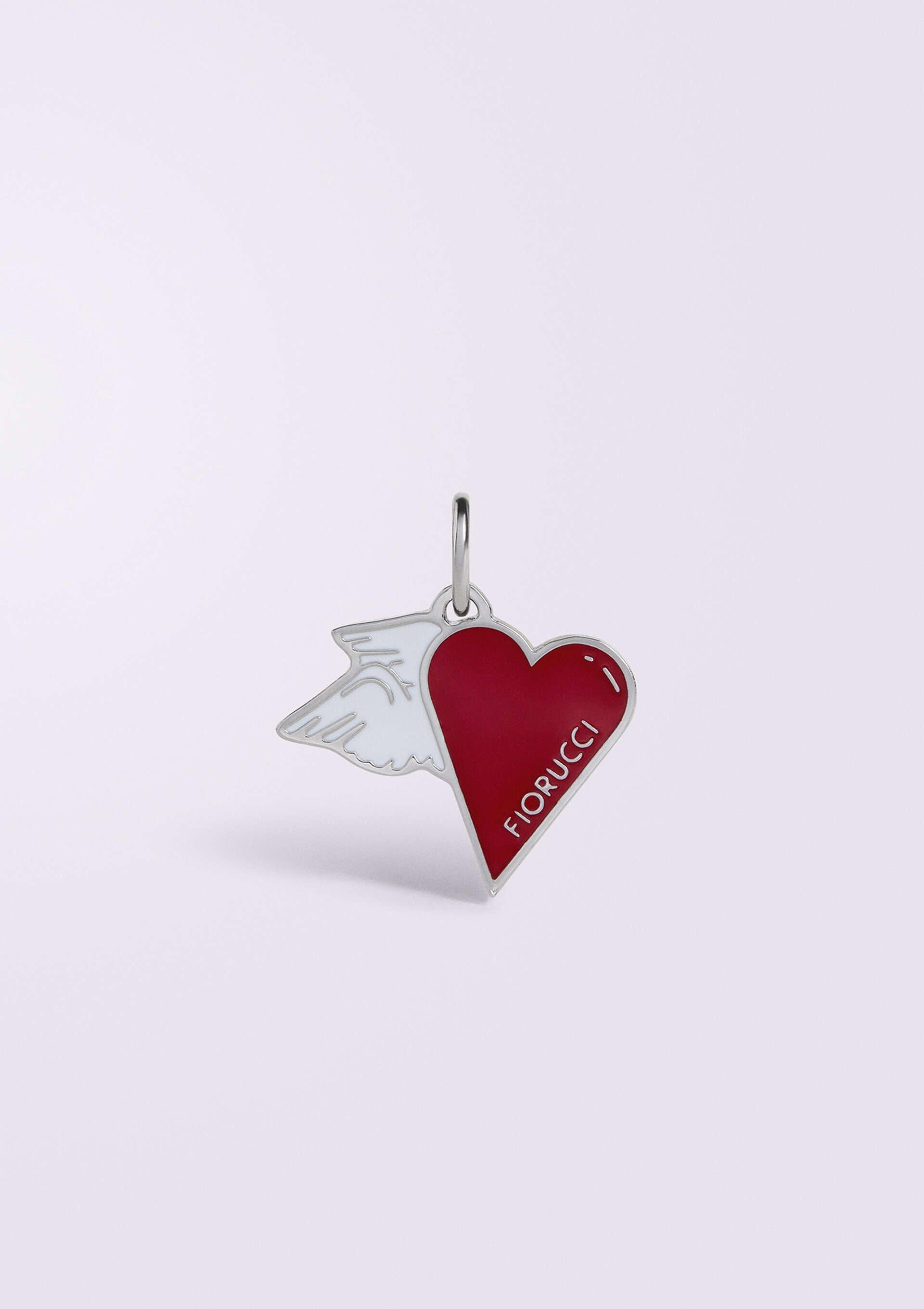 Heart Pendant in silver.