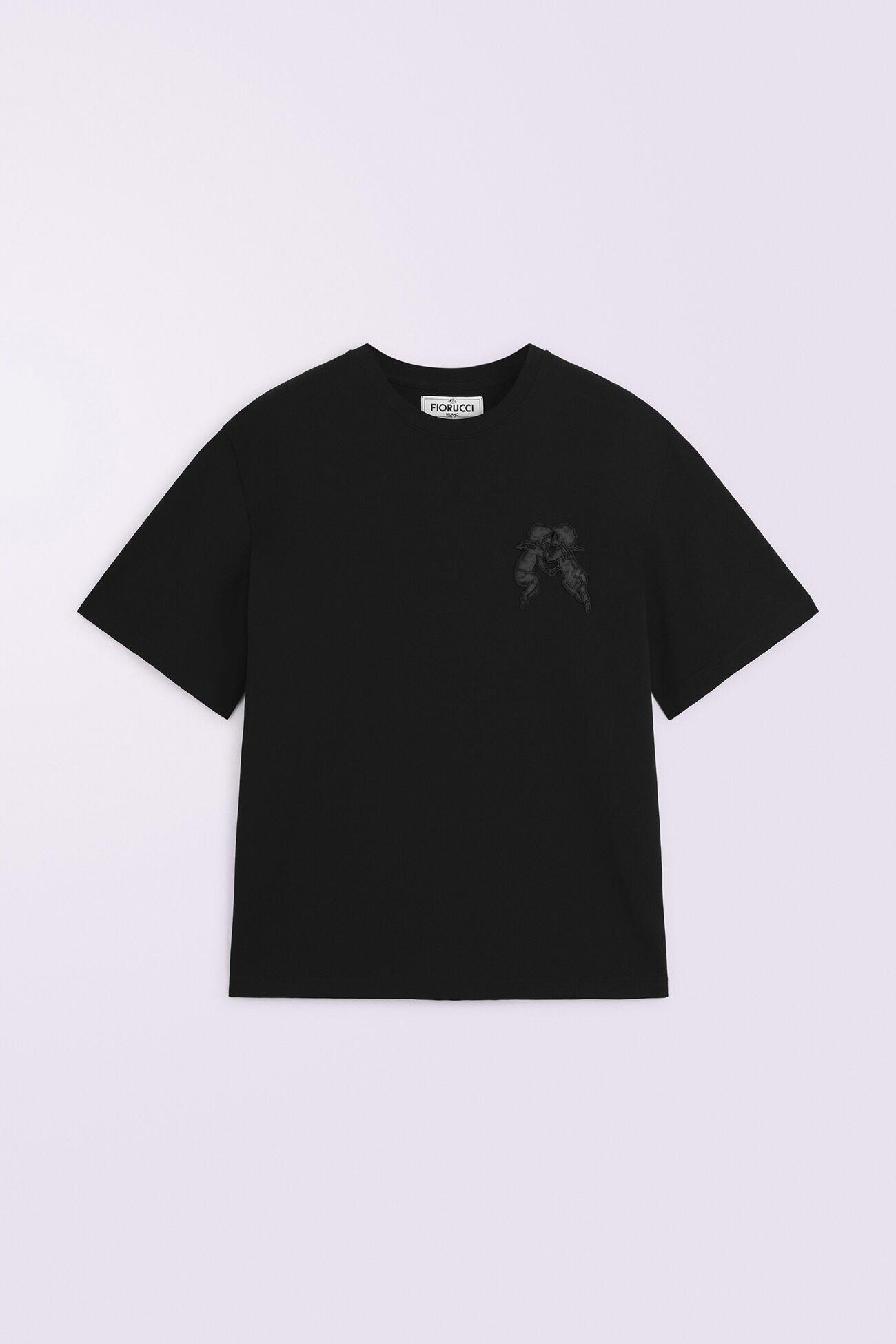 Kissing Angels T-Shirt in Black