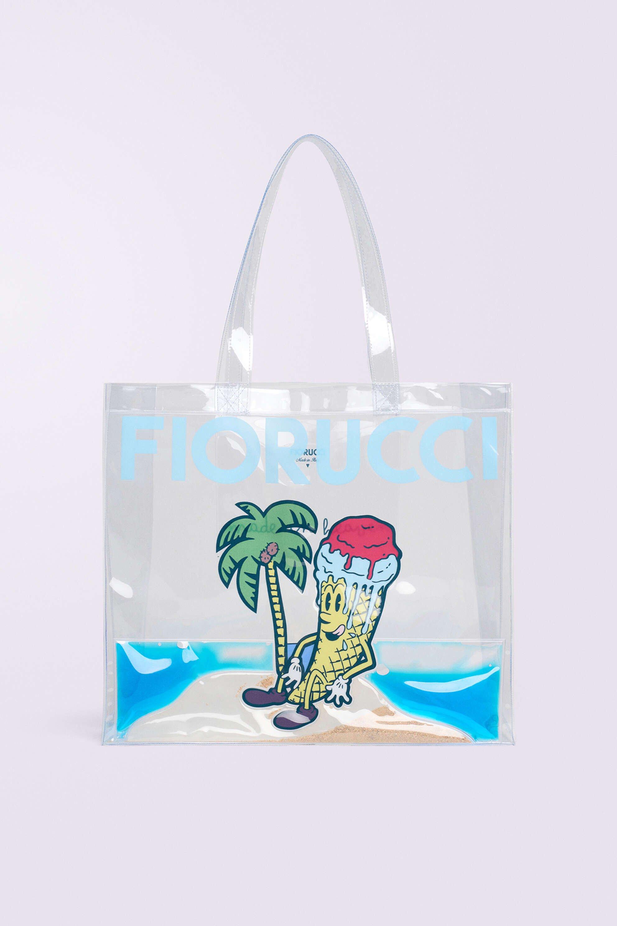 Ice Cream Tote Bag in Multi color.