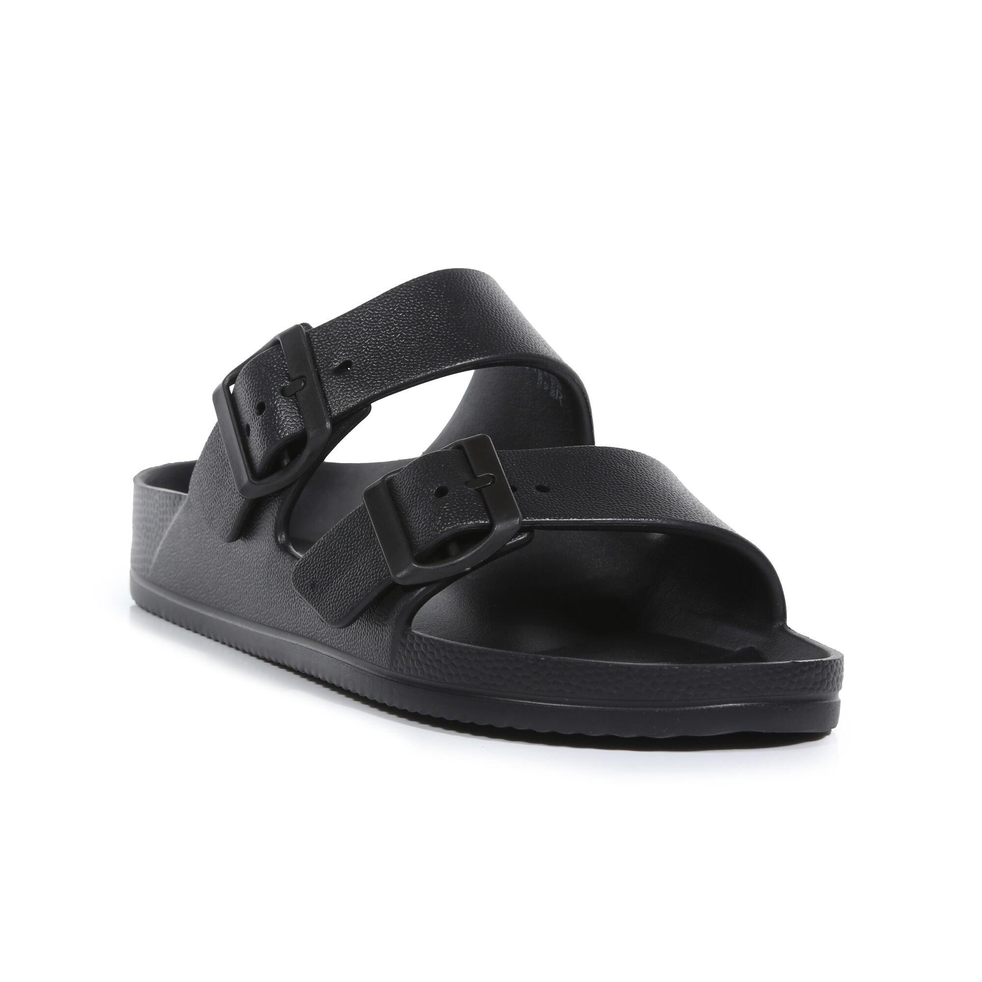 Black - Regatta - Women's Lady Brooklyn Slip On Walking Sandals - 2