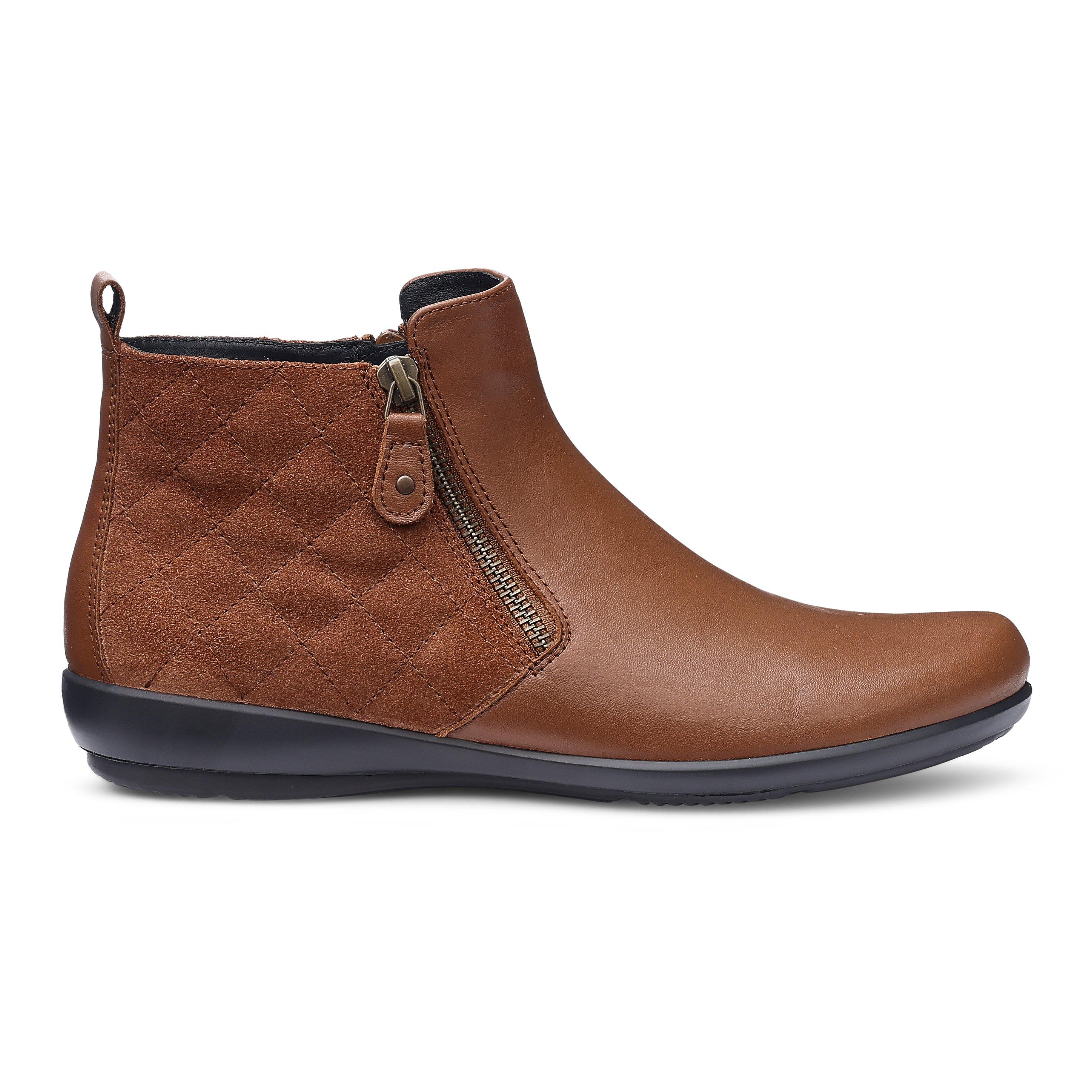 Rich Tan - Hotter - Winchester Wide Fit Ankle Boots - 1