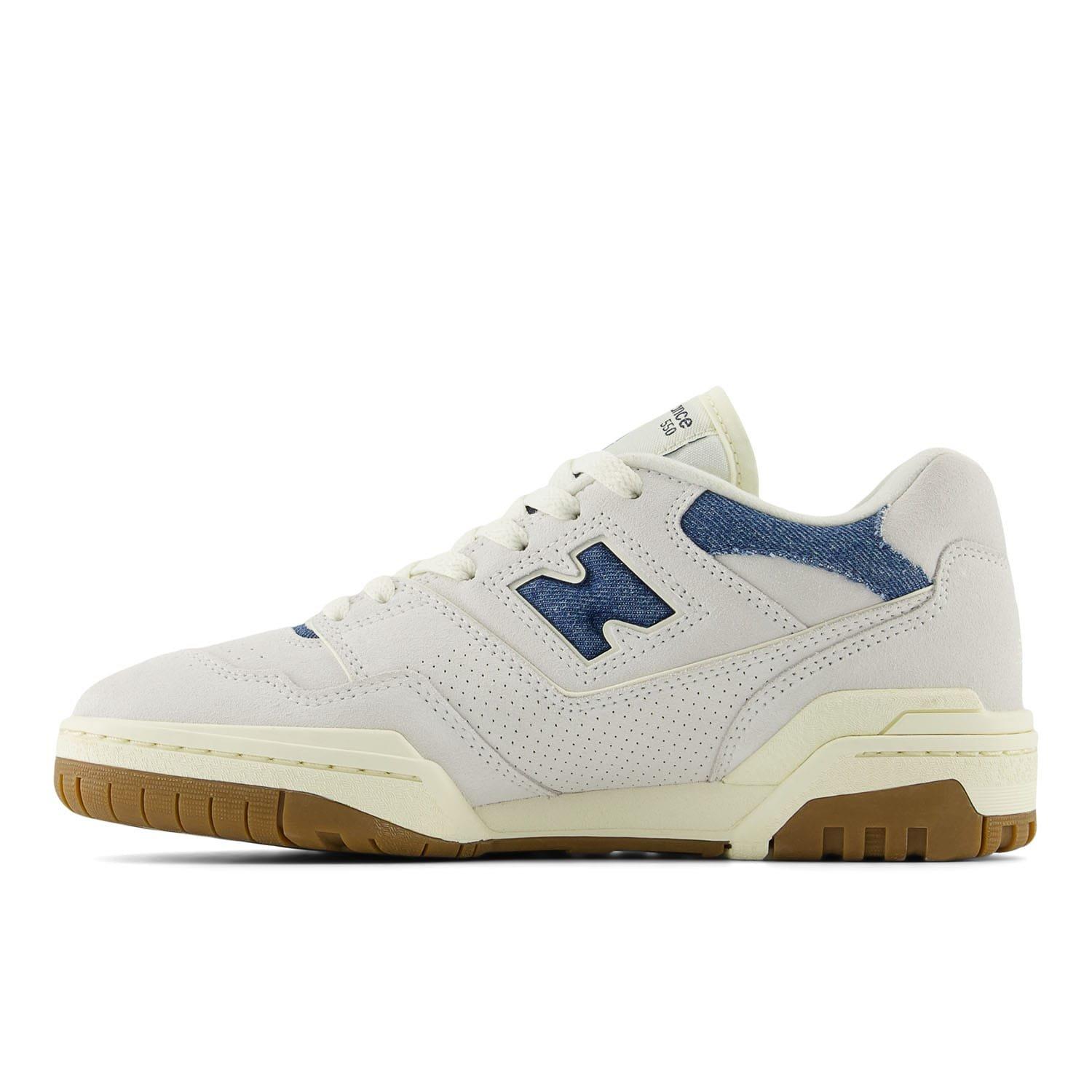 White - New Balance - 550 Trainers - 3