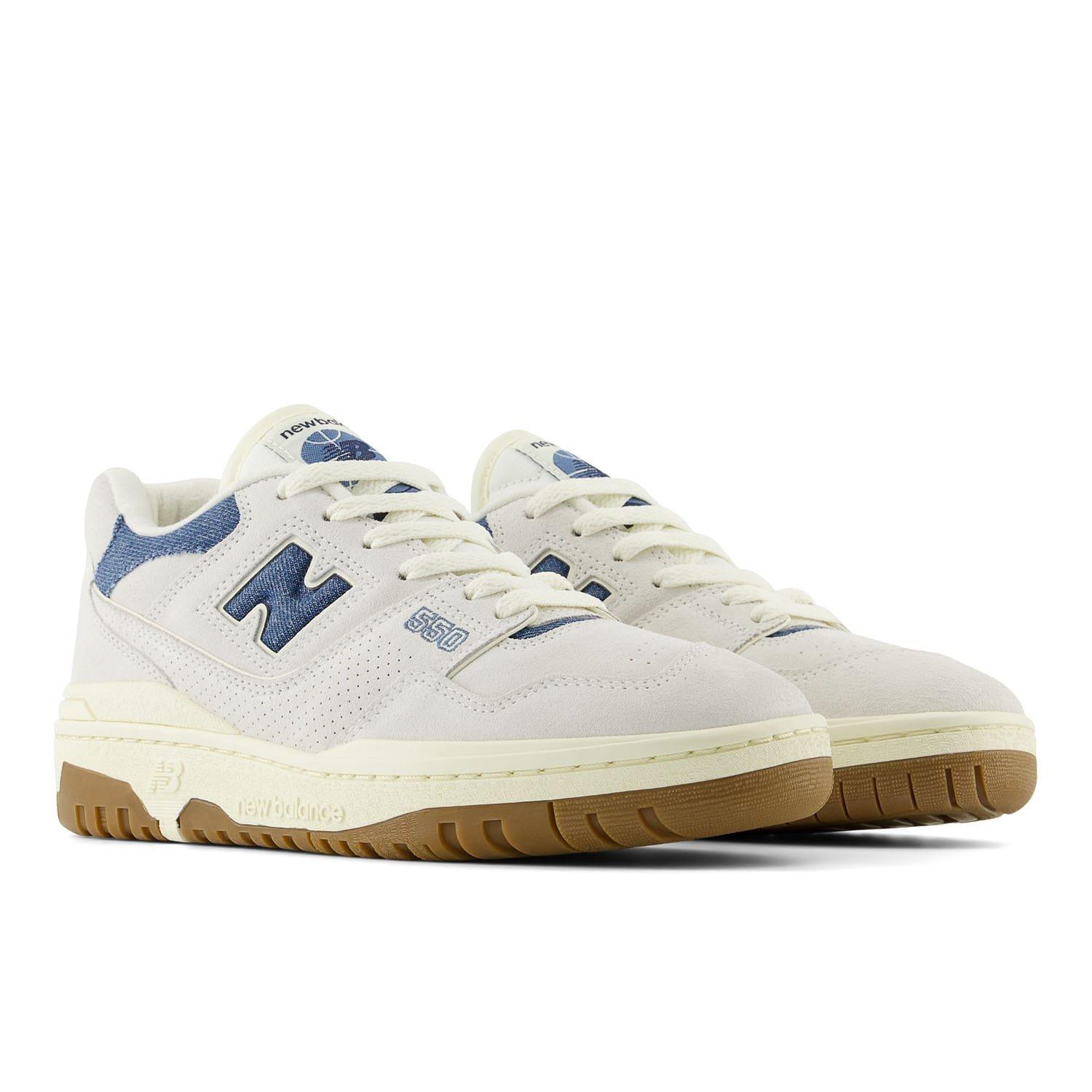 White - New Balance - 550 Trainers - 5