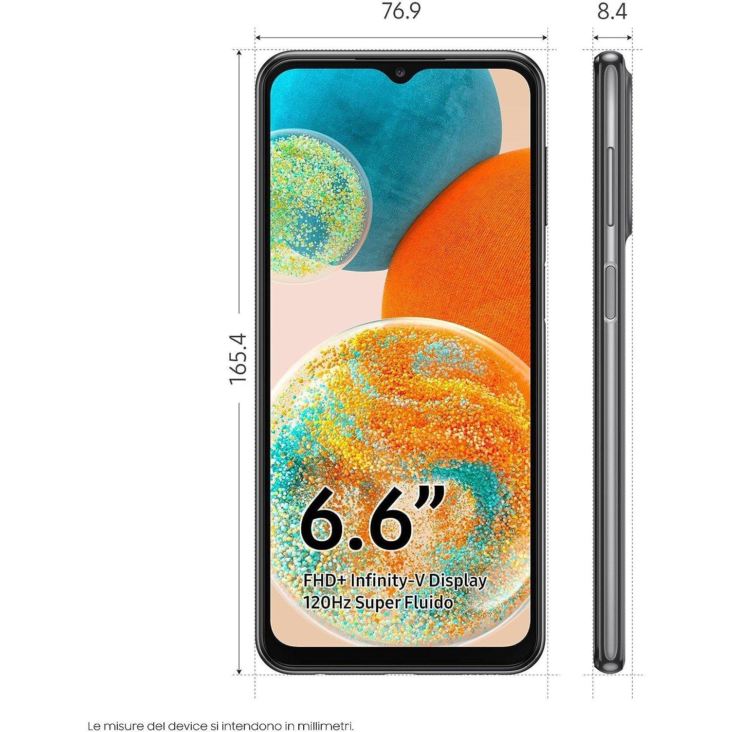 Black - Samsung - Samsung Galaxy A23 5G 64GB Mobile Phone - 3