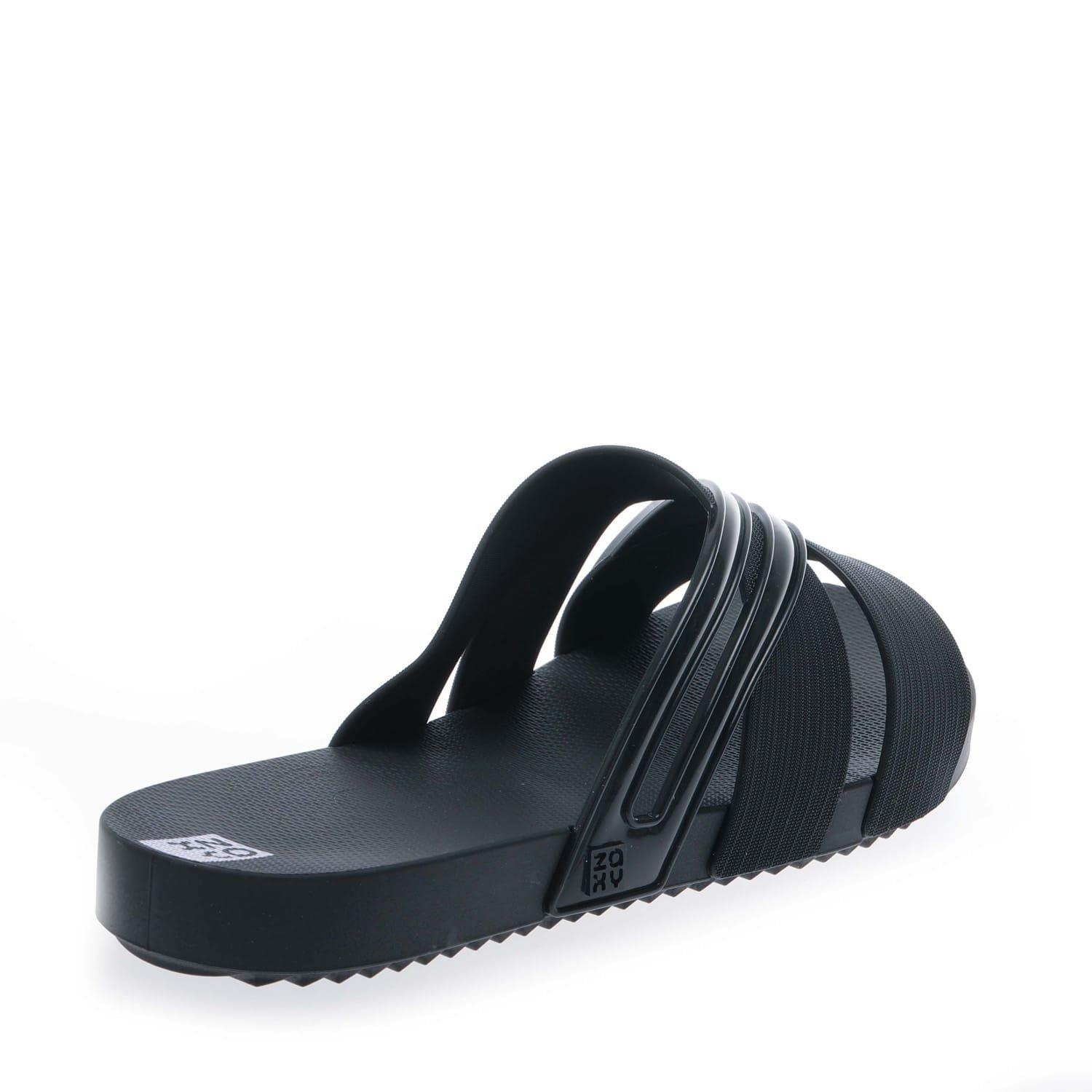 Black - Zaxy - Women's Respiro Slide Flat Sandals - 4