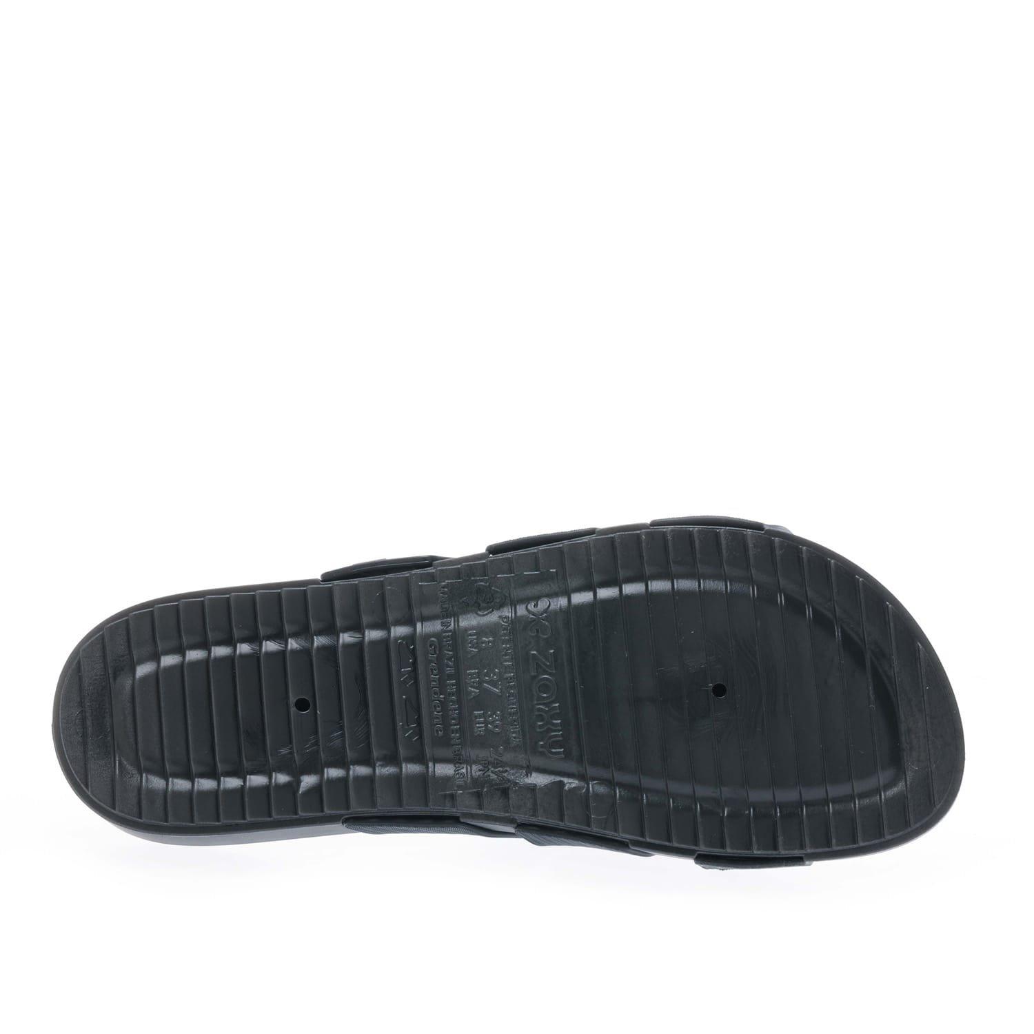 Black - Zaxy - Women's Respiro Slide Flat Sandals - 5