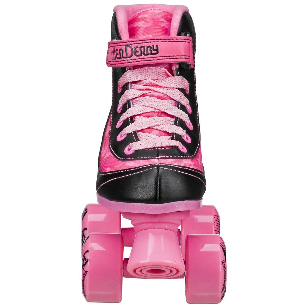 Pink / Camo - Roller Derby - FIRESTAR V2 CHILDRENS QUAD ROLLER SKATES - PINK - 3