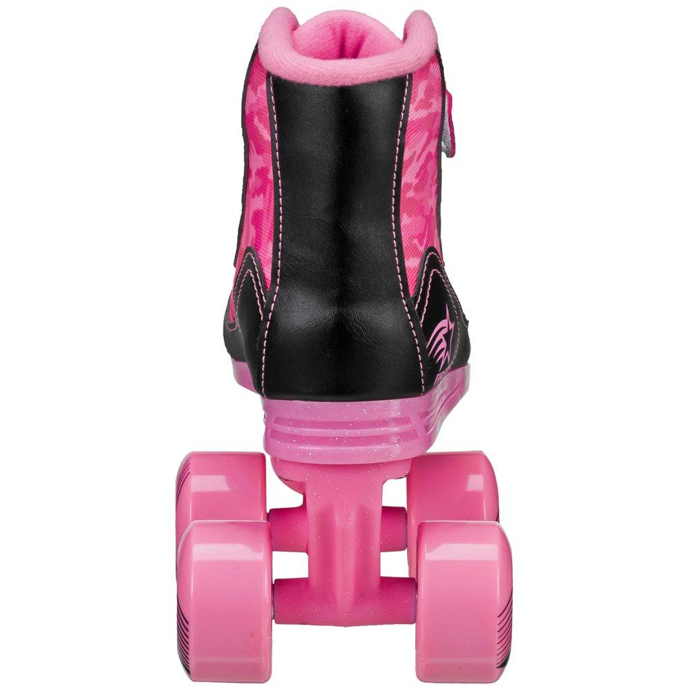 Pink / Camo - Roller Derby - FIRESTAR V2 CHILDRENS QUAD ROLLER SKATES - PINK - 4