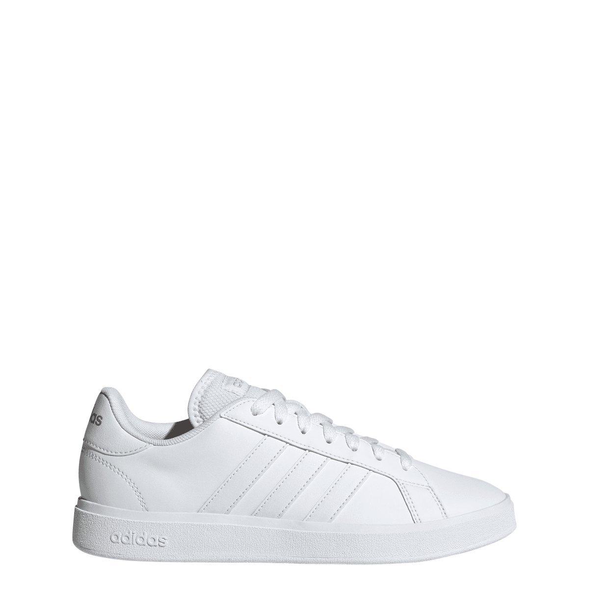 White - adidas - Grand Court Base 2.0 Trainers - 2