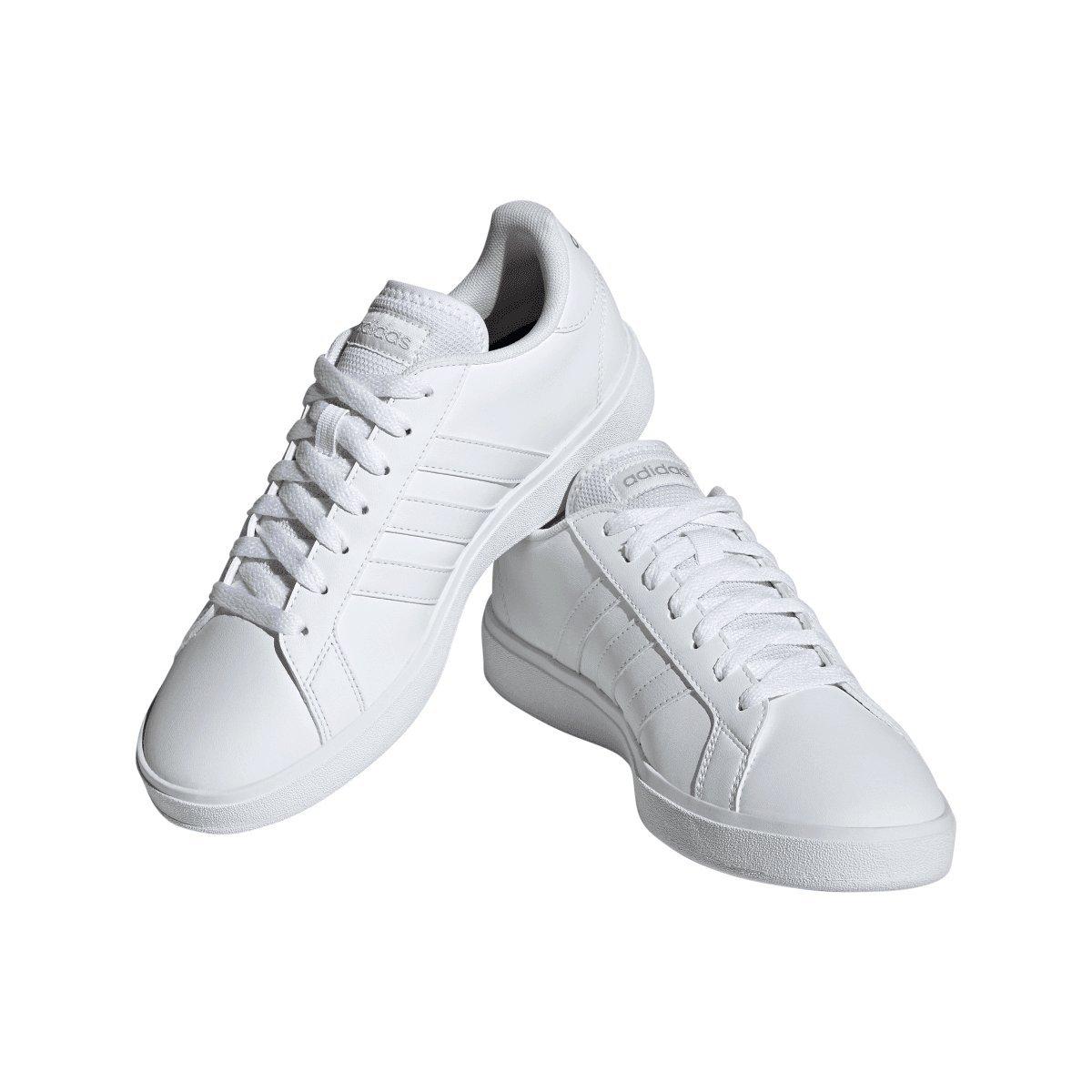 White - adidas - Grand Court Base 2.0 Trainers - 6