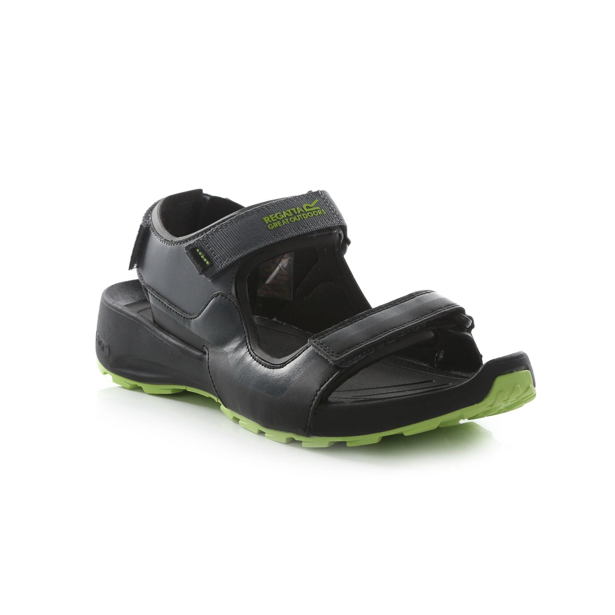 Black/Lime - Regatta - Men's Samaris Walking Sandals - 2