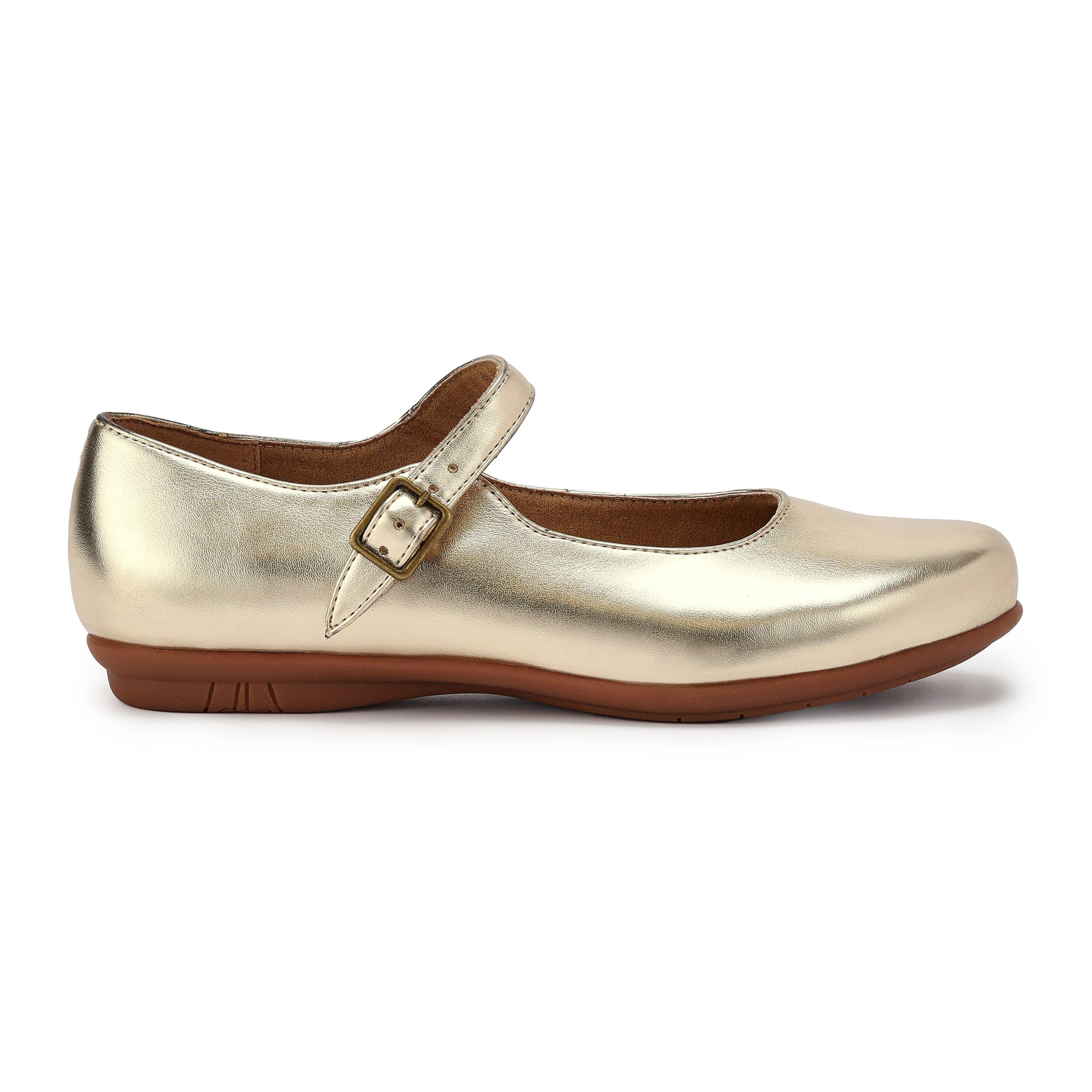Hotter Women's Violet Mary Janes - Gold - 3 (36)