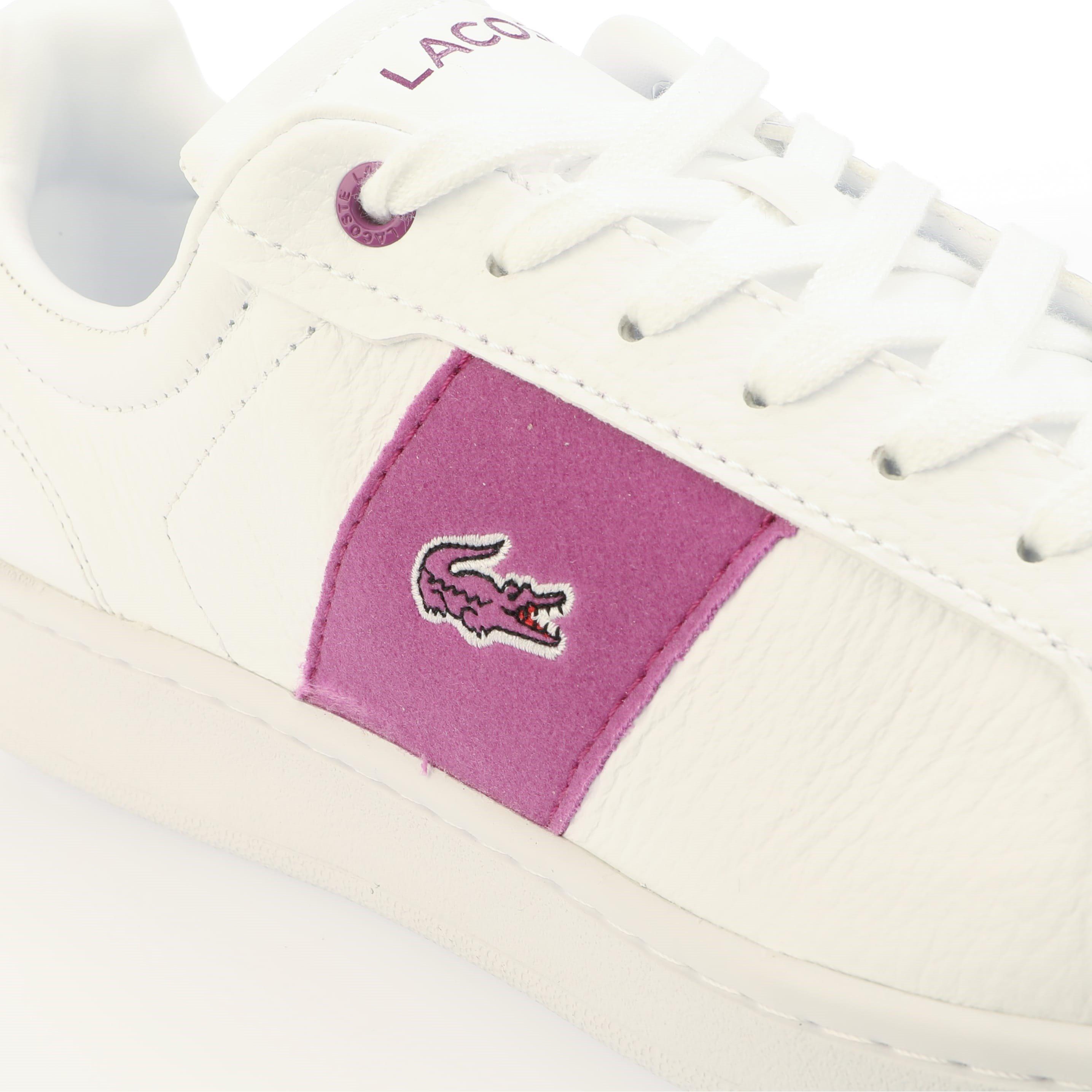White Purple - Lacoste - Carnaby Pro Trainers - 5