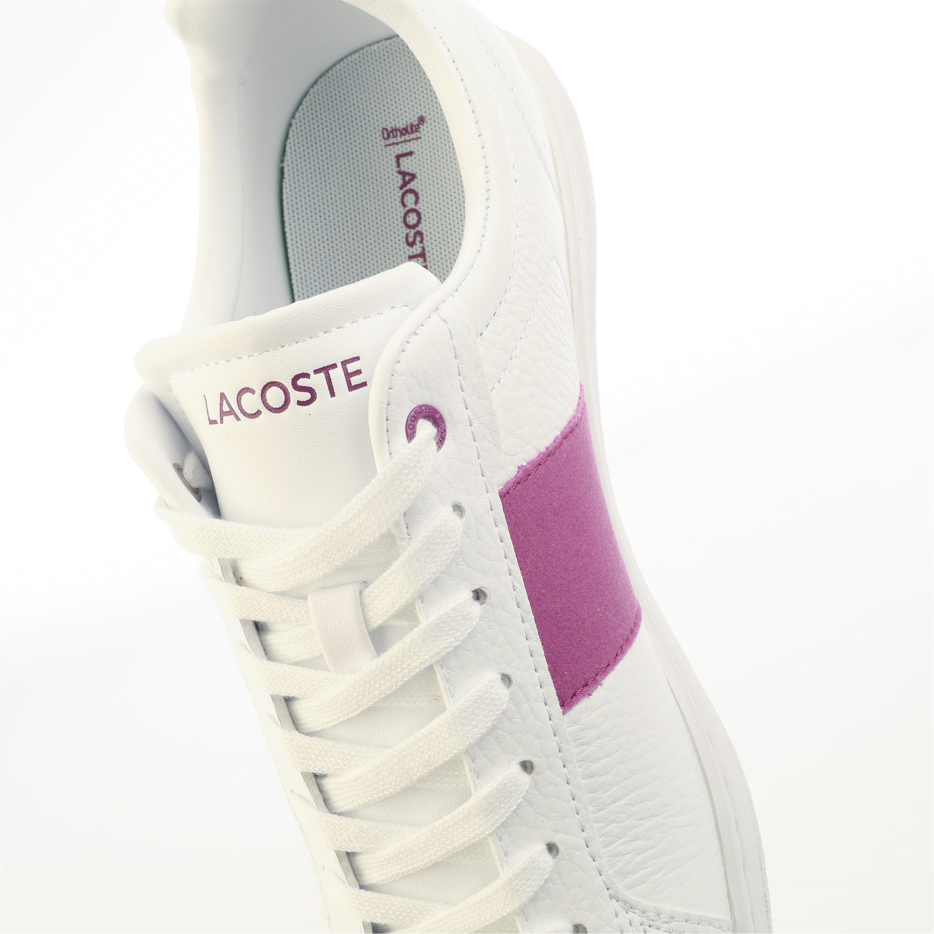 White Purple - Lacoste - Carnaby Pro Trainers - 6