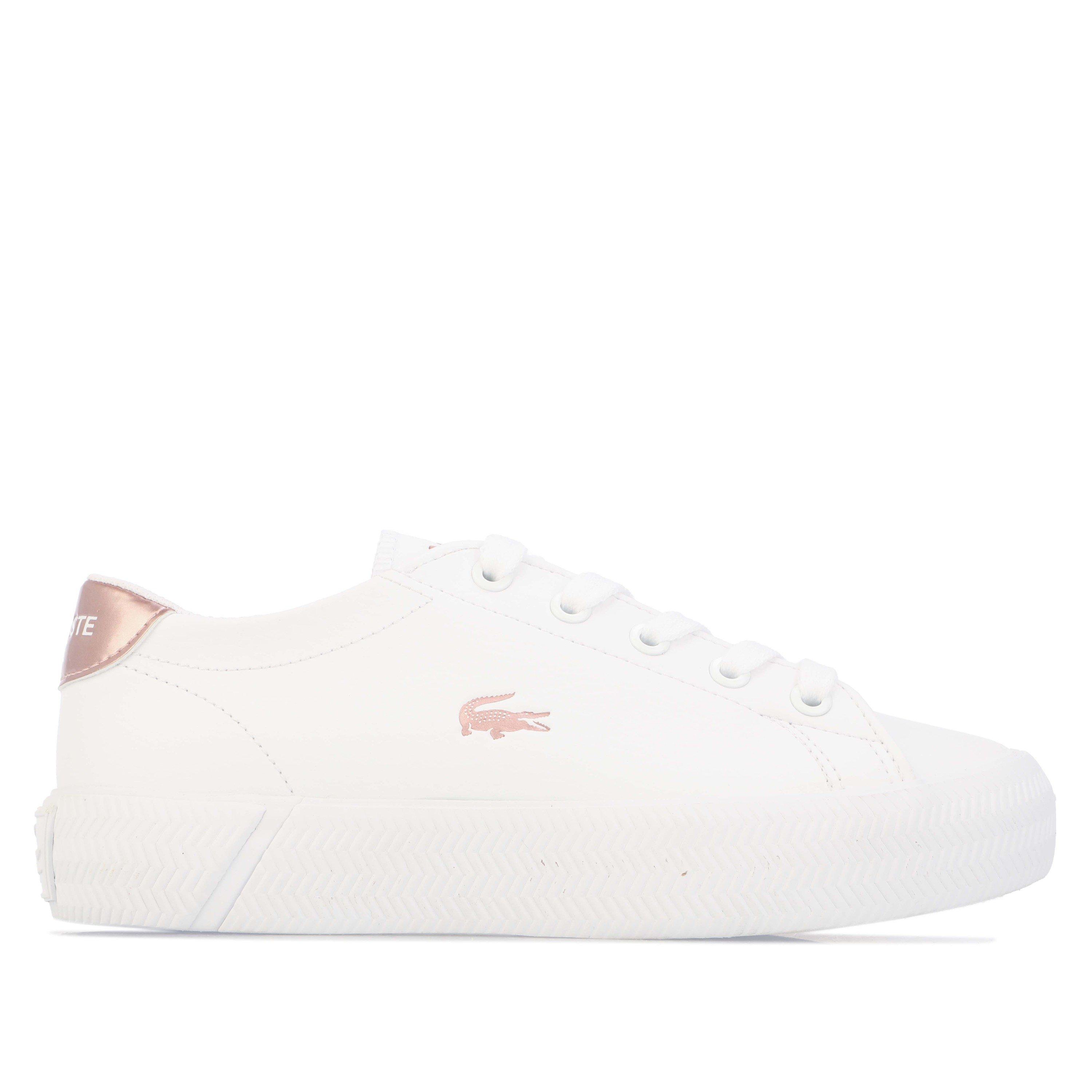 White Pink - Lacoste - Gripshot Trainers - 1