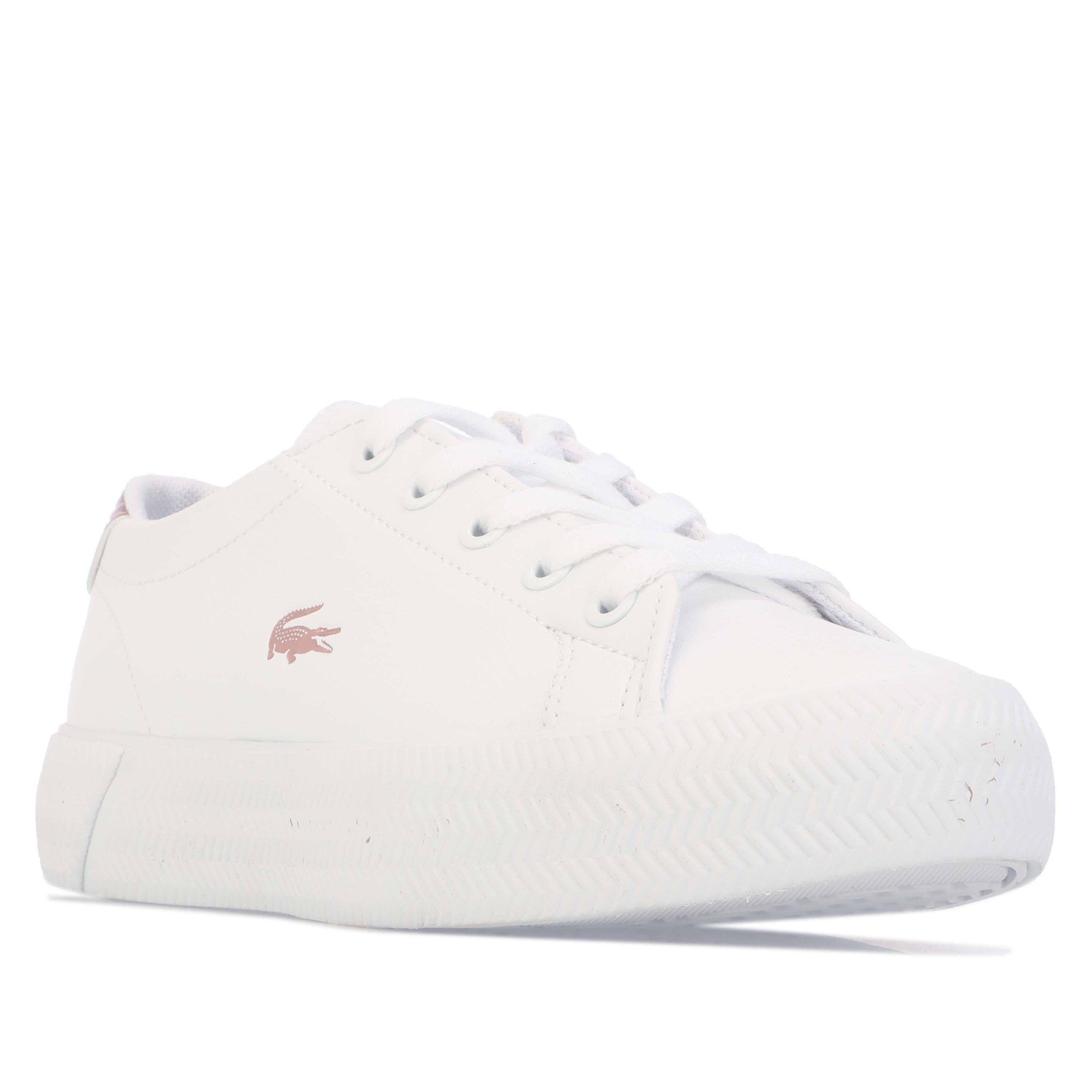 White Pink - Lacoste - Gripshot Trainers - 2