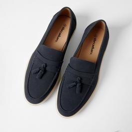 Threadbare Faux Suede Tassel Loafers