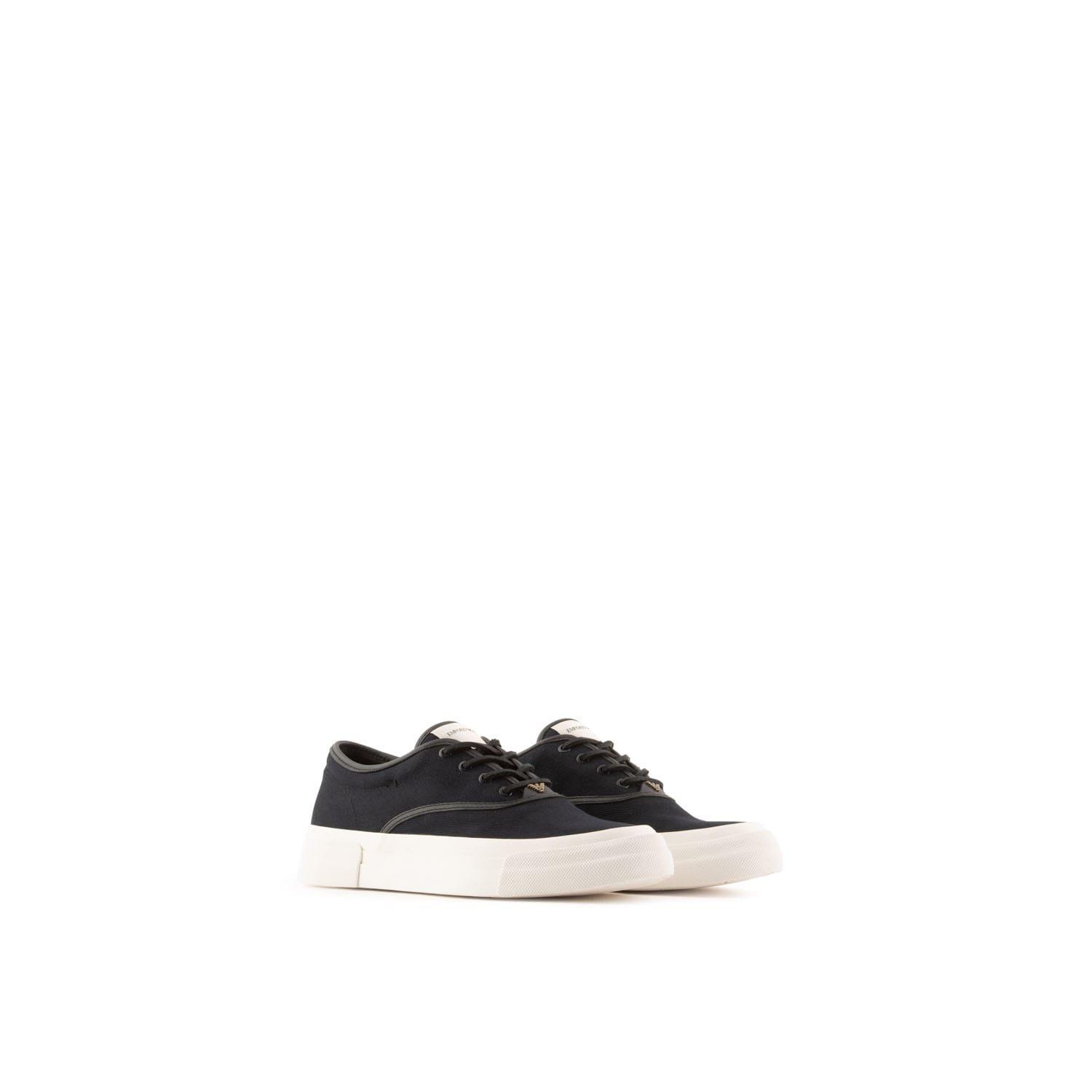 Navy - Emporio Armani - Trainers - 4