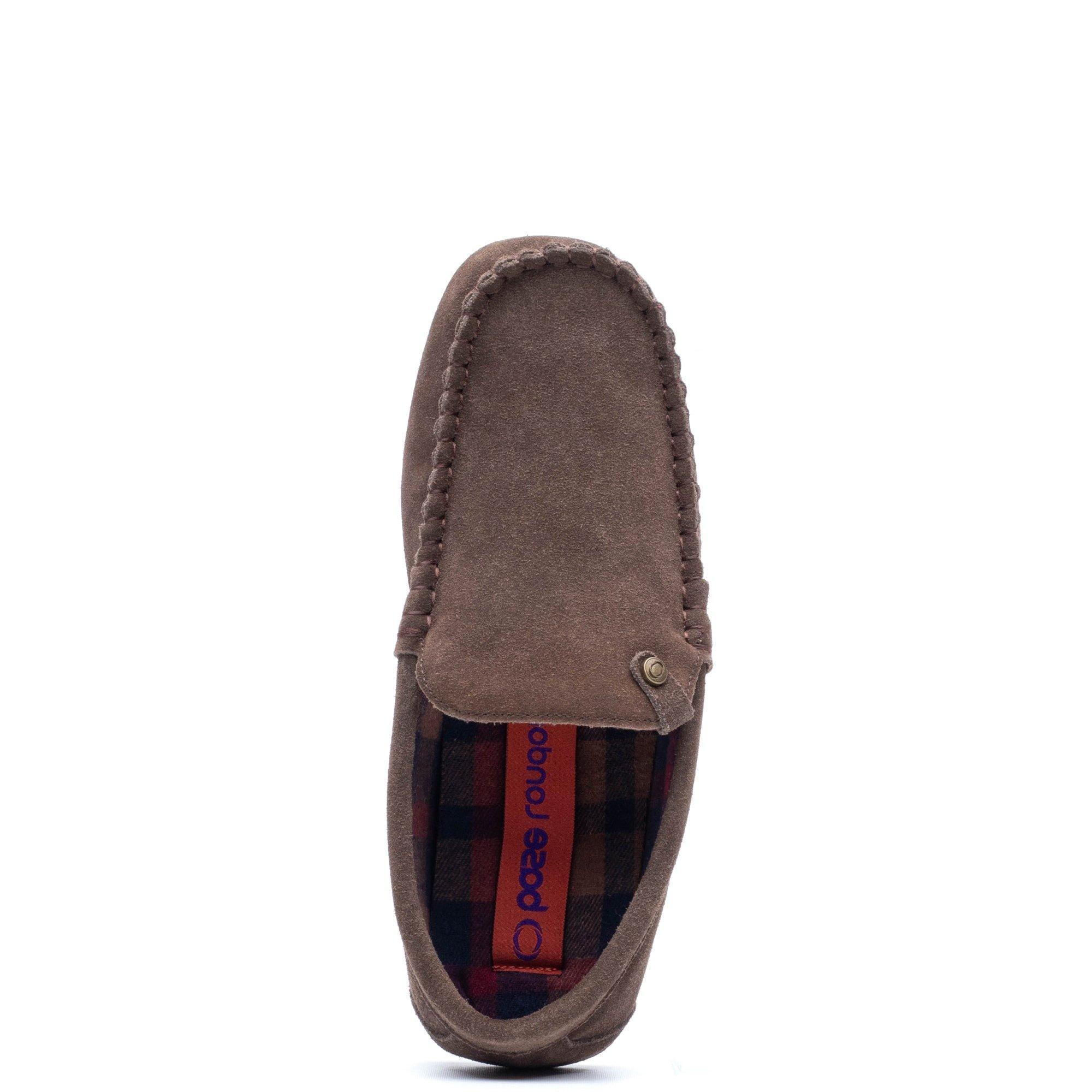 Brown - Base London - NOAH SUEDE SLIPPER - 4