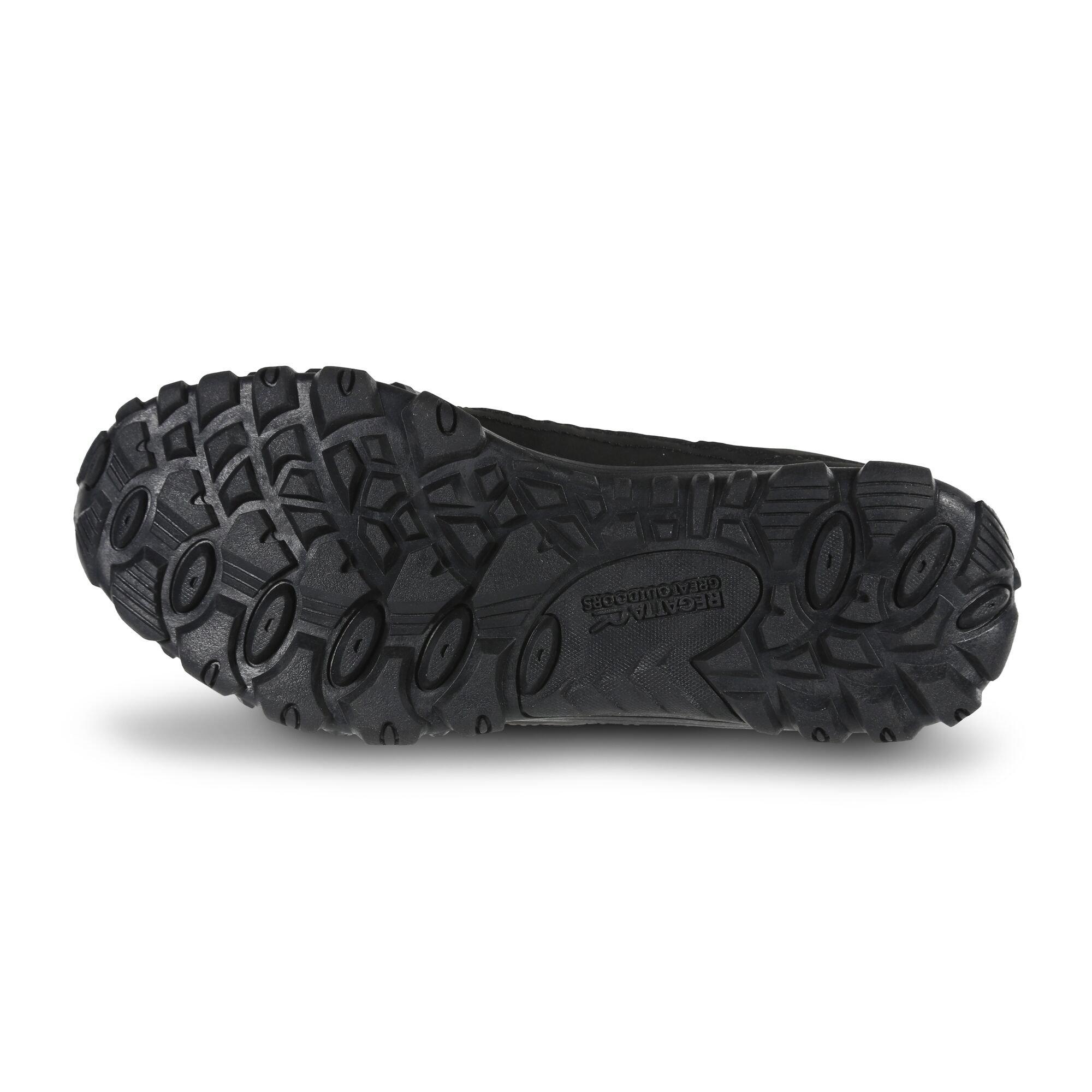 Black - Regatta - Edgepoint Low Junior Walking Boots - 6
