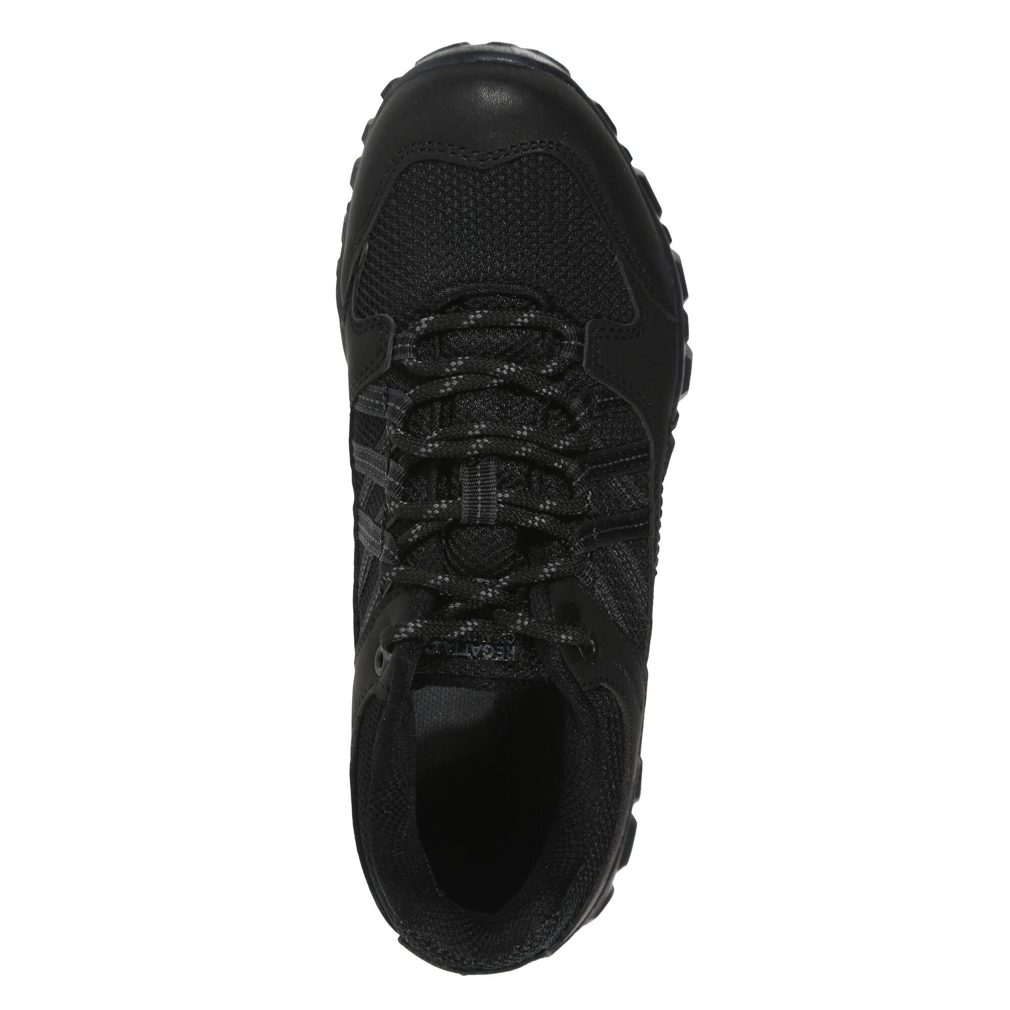 Black - Regatta - Edgepoint Low Junior Walking Boots - 7