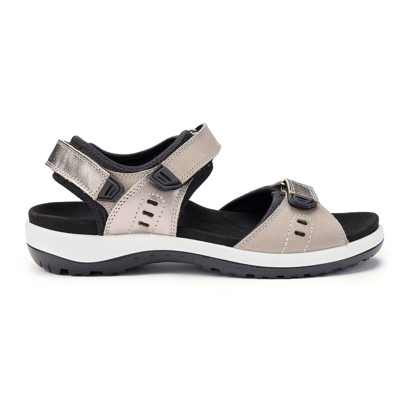 Flint Grey-Pewt - Hotter - Walk II Active Sandals Standard Fit - 1