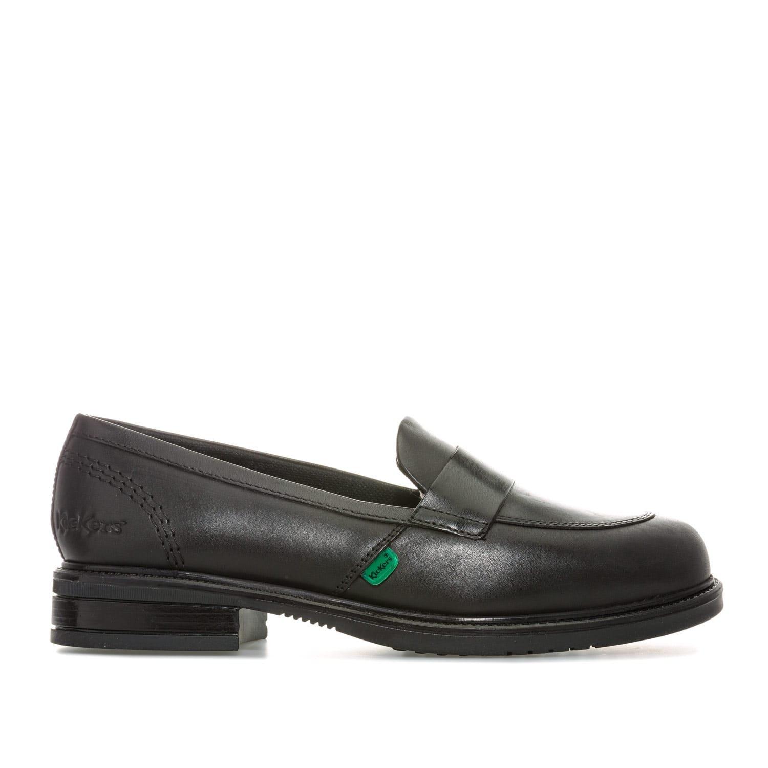 Black - Kickers - Lach Loafer Shoes - 1