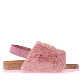 Scholl Amabel Faux Fur Slippers