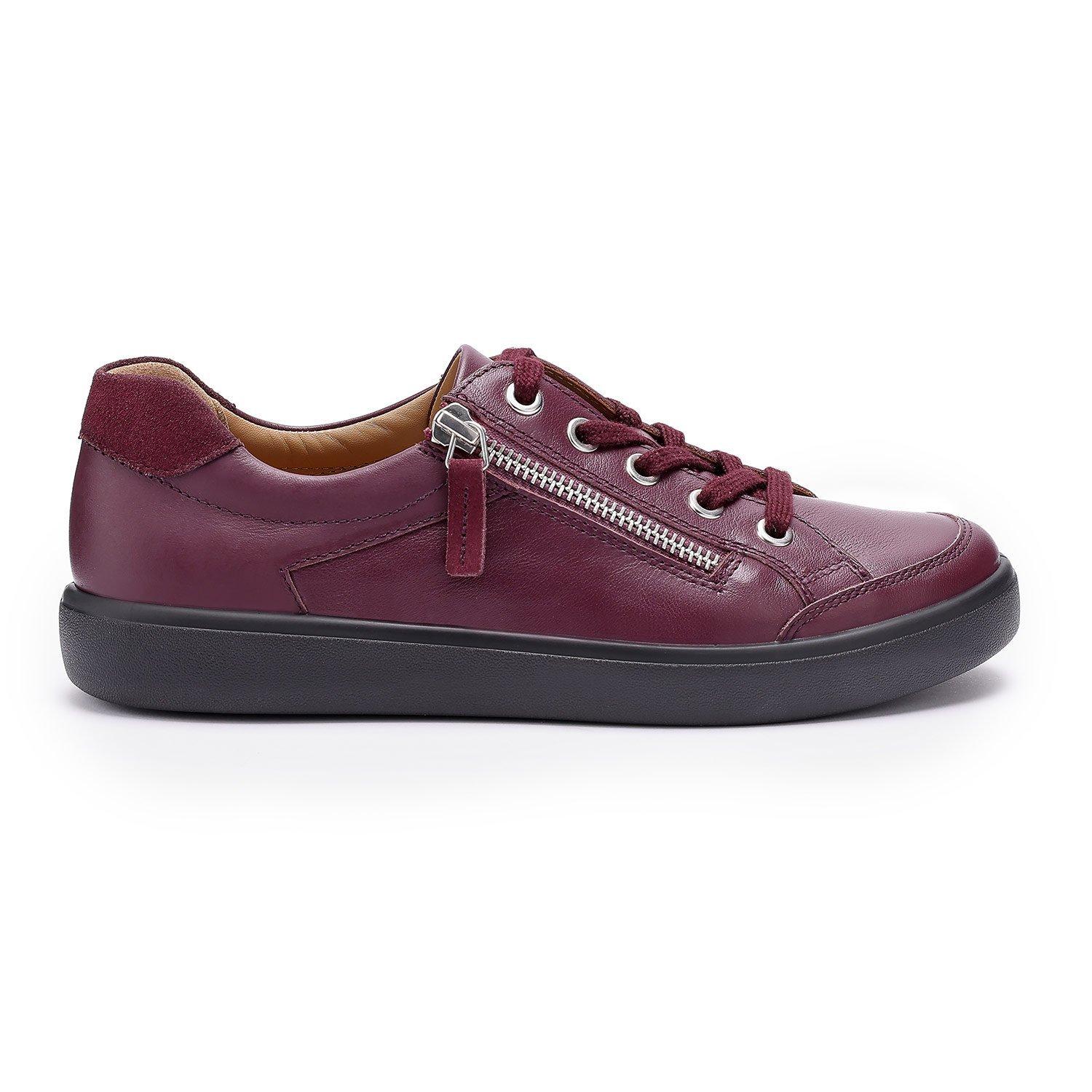 Dark Cherry - Hotter - Chase II Trainers Standard Fit - 1