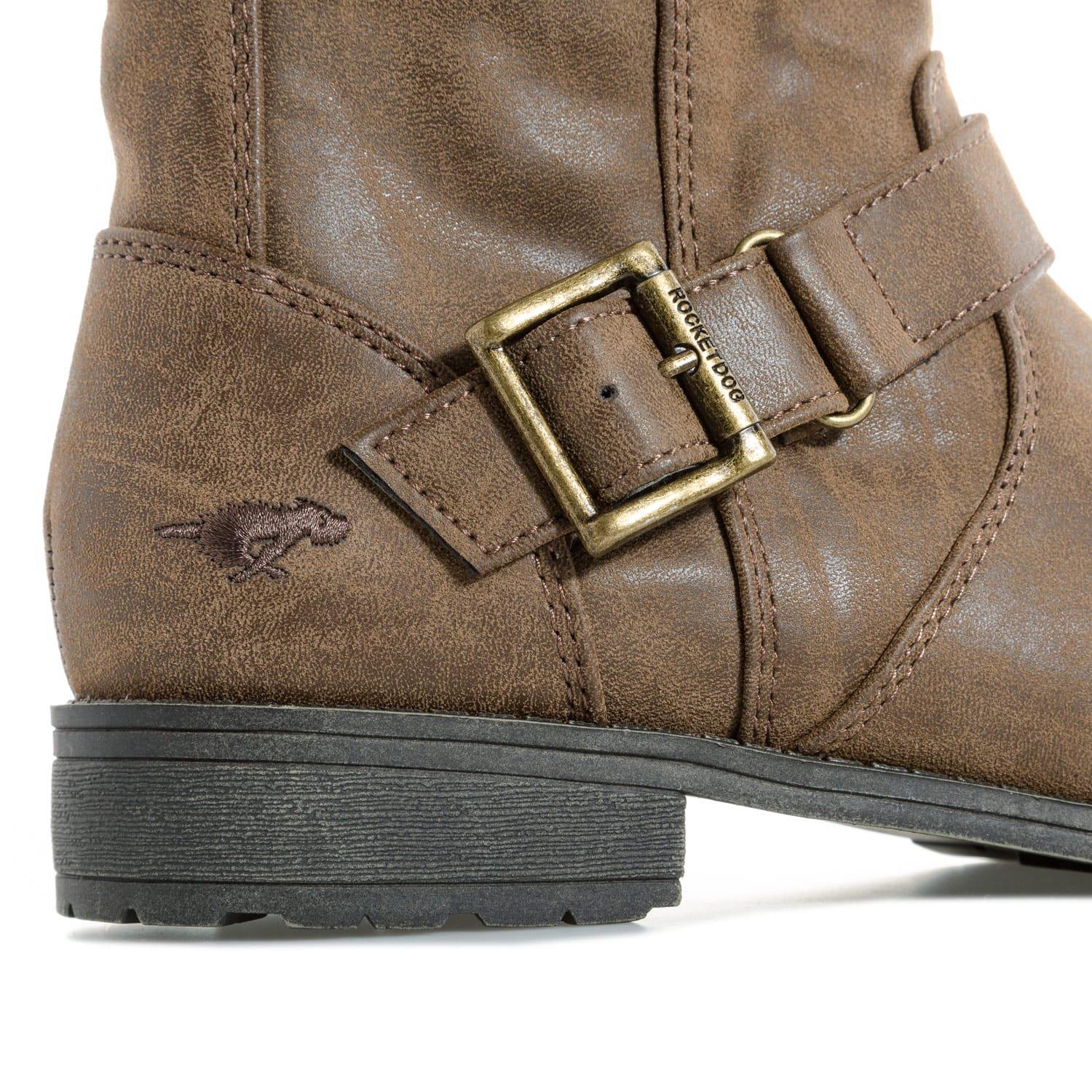 Brown - Rocket Dog - Berry Heirloom Boots - 6