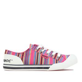 Rocket Dog Jazzin Aloe Stripe Pumps