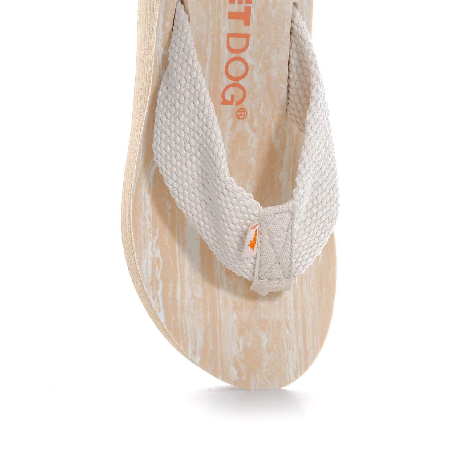 Cream - Rocket Dog - Diver Wedge Sandals - 6