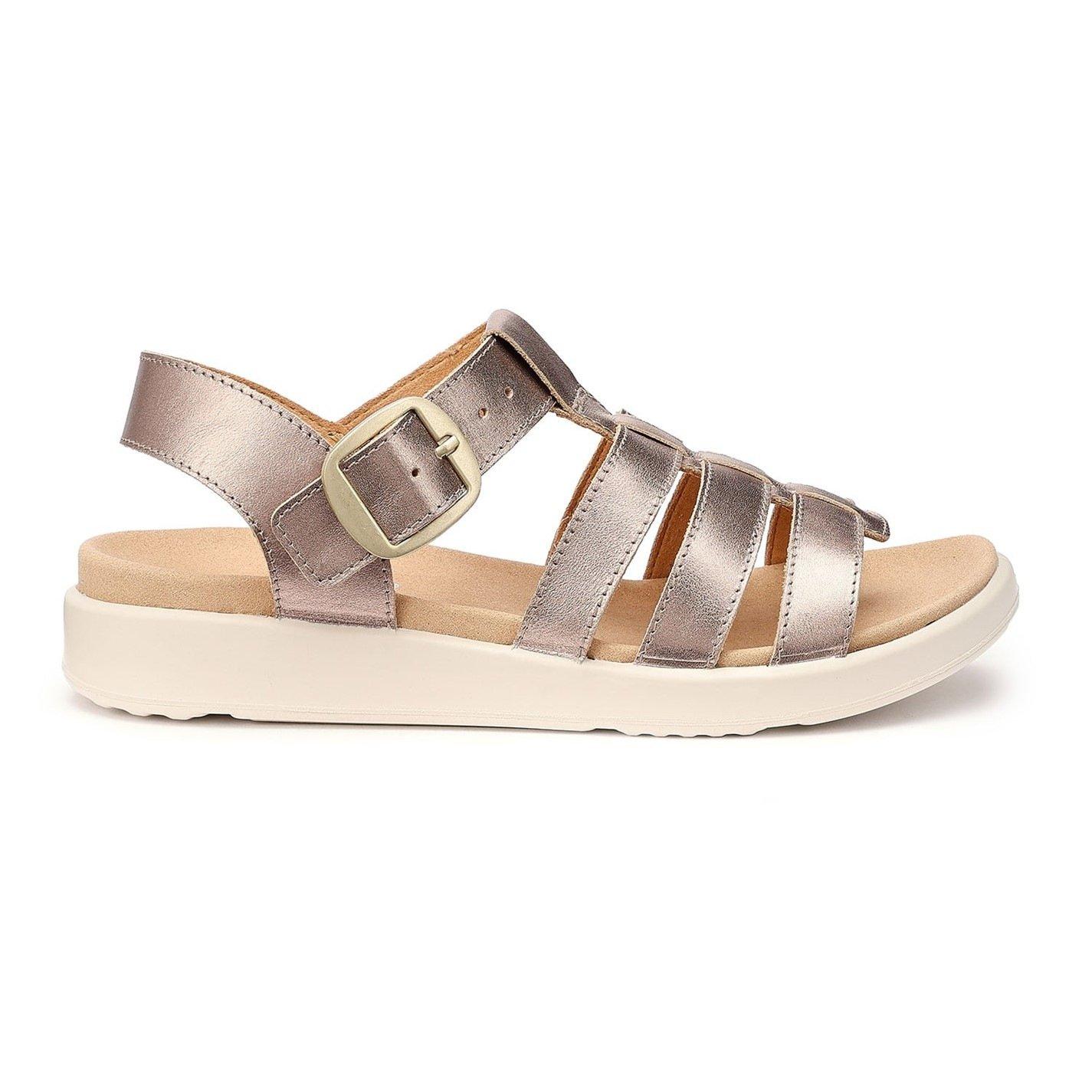 Rose Gold - Hotter - Alanya Sandals Standard Fit - 1