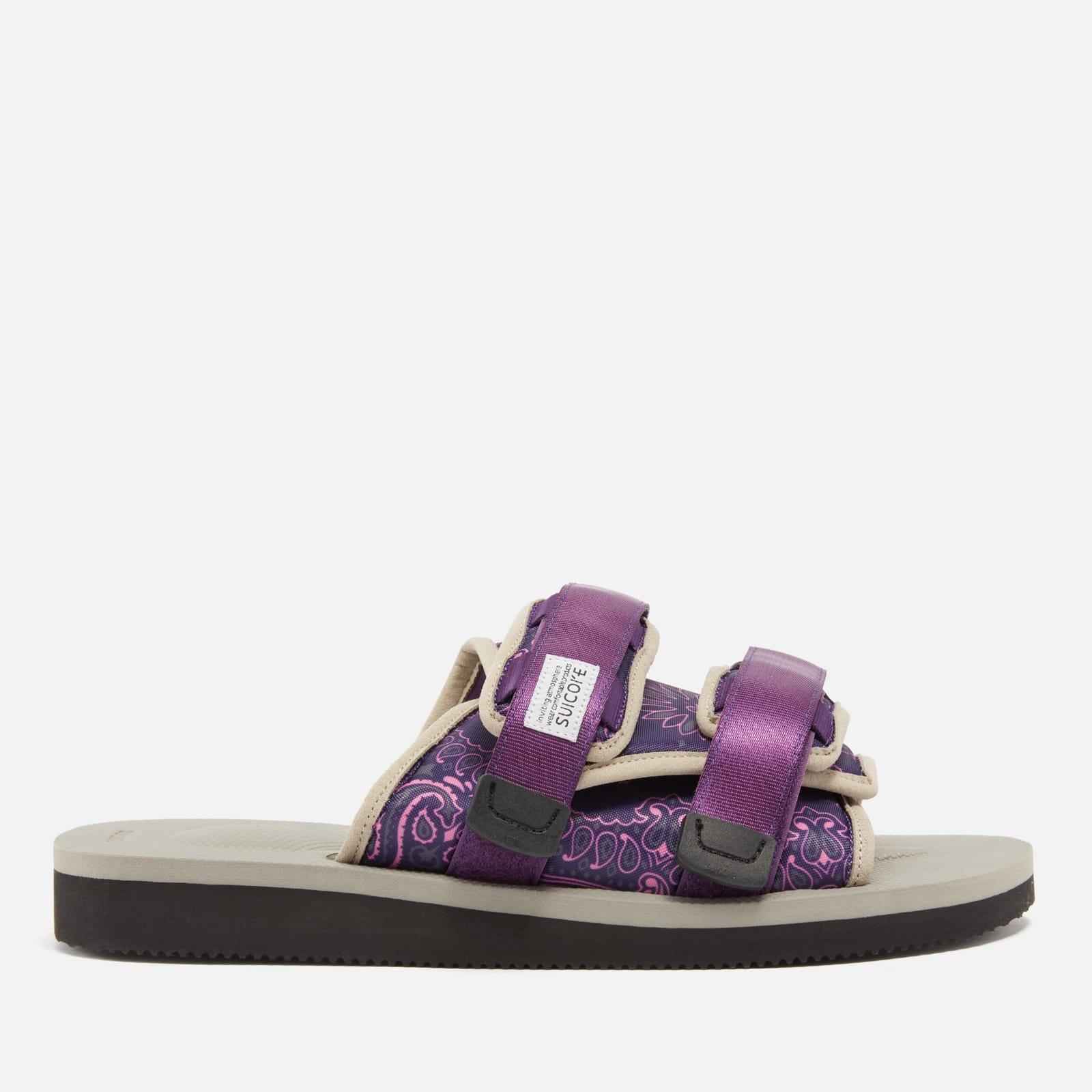 Purple - Suicoke - Moto Cab Slide Sandals - 1