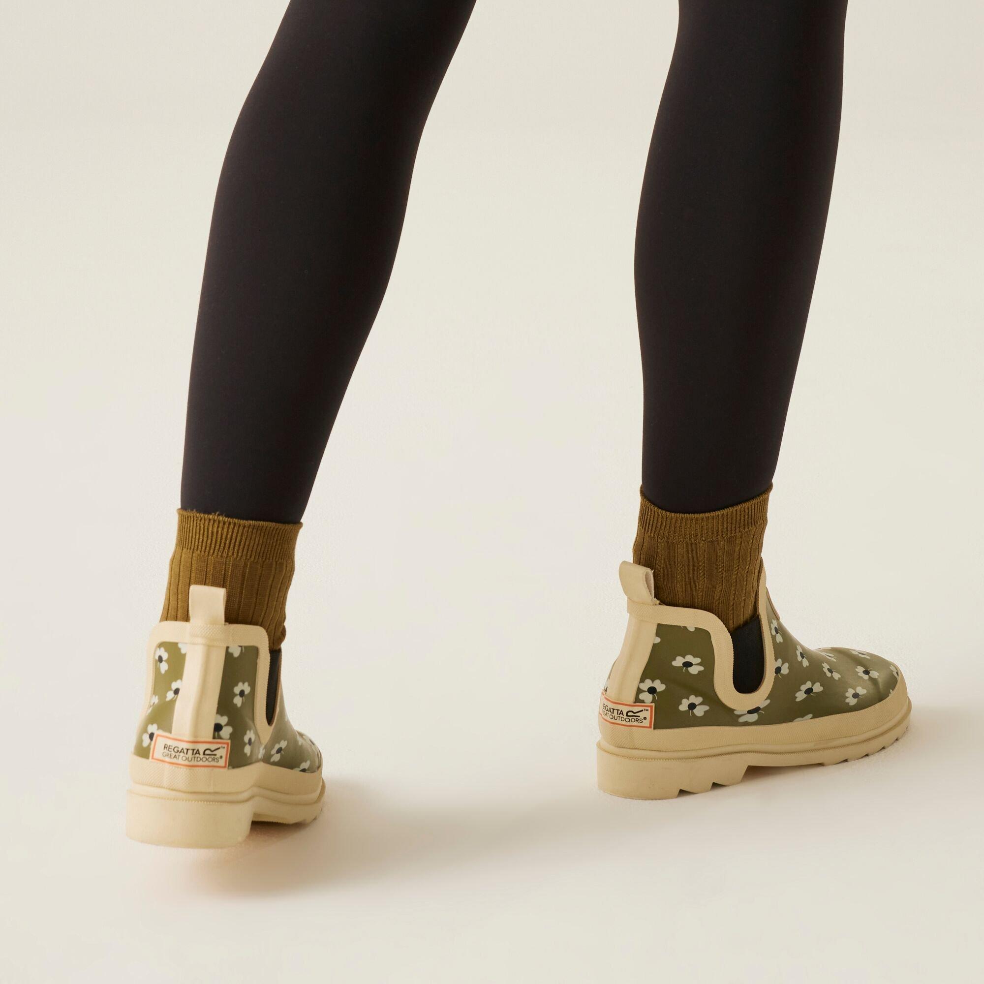 Clover Olive - Regatta - Orla Kiely Welly Mid - 2